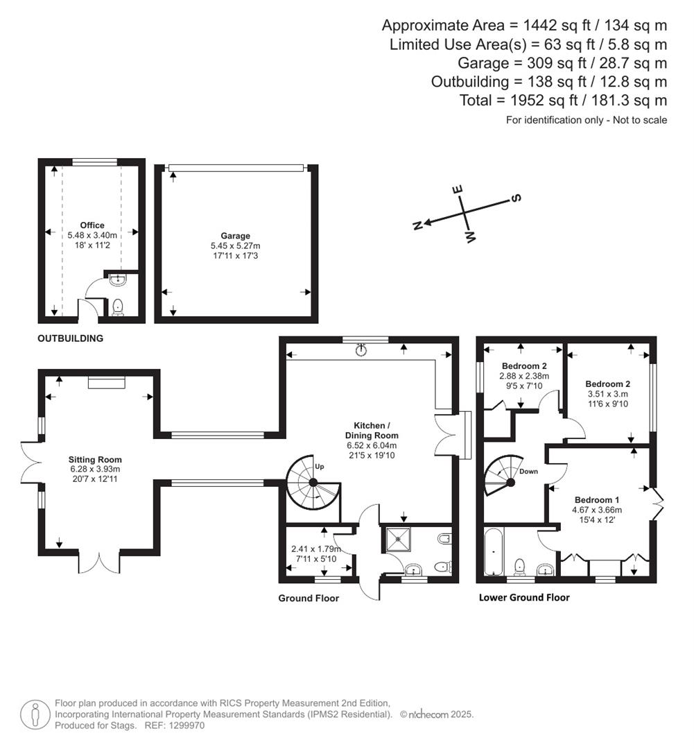 The Coach House, The Laurels, St Ann's Chapel floorplan