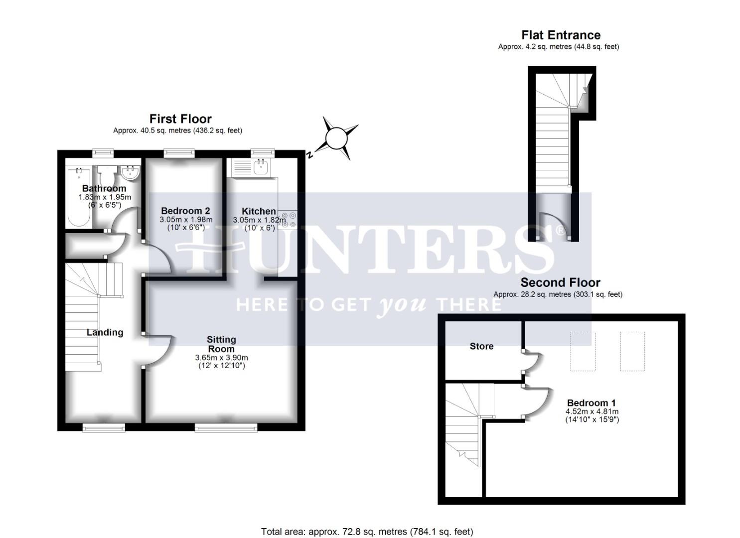 15A, Hellier Walk, Bristol floorplan