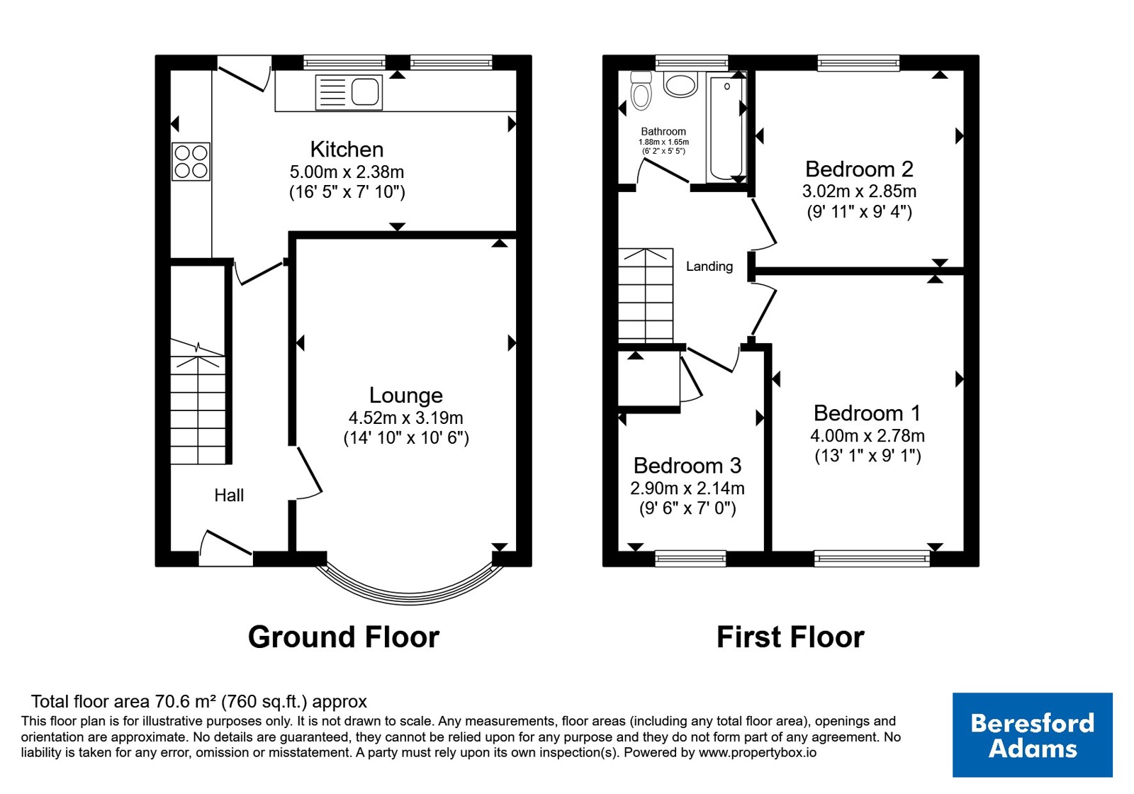 24, Bryn Celyn, Conwy floorplan