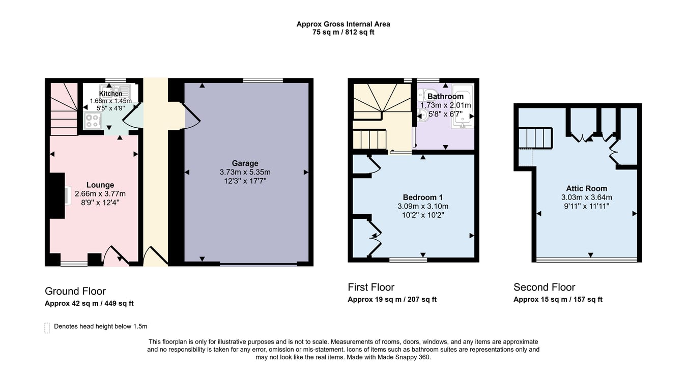 4, The Seams, Keswick floorplan