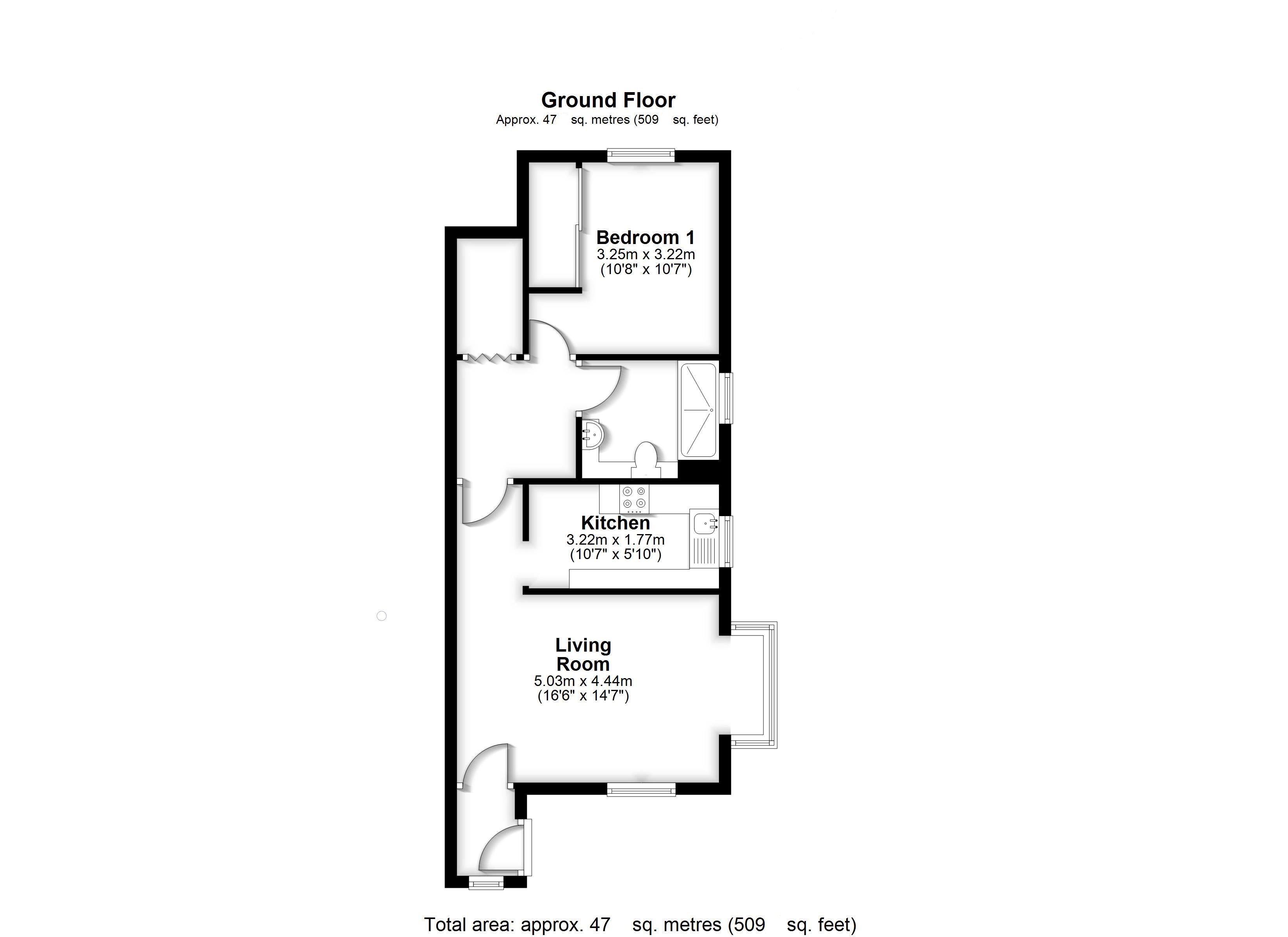 55, Ellenborough Close, Hertfordshire floorplan