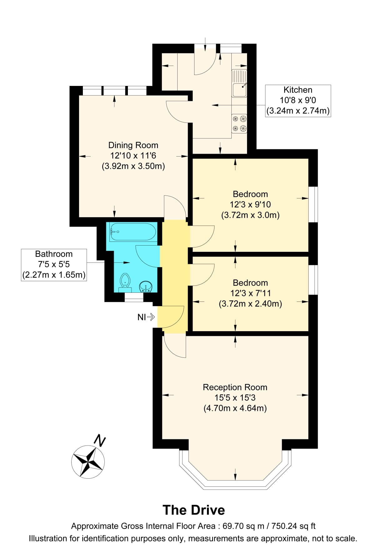 3, The Drive, Barking floorplan