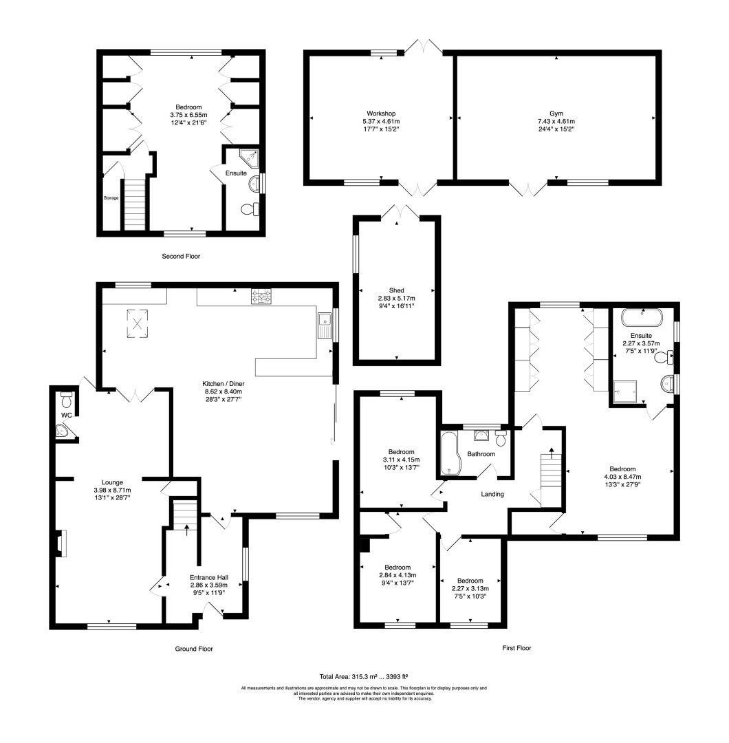 52, Kinross Avenue, Leicester floorplan
