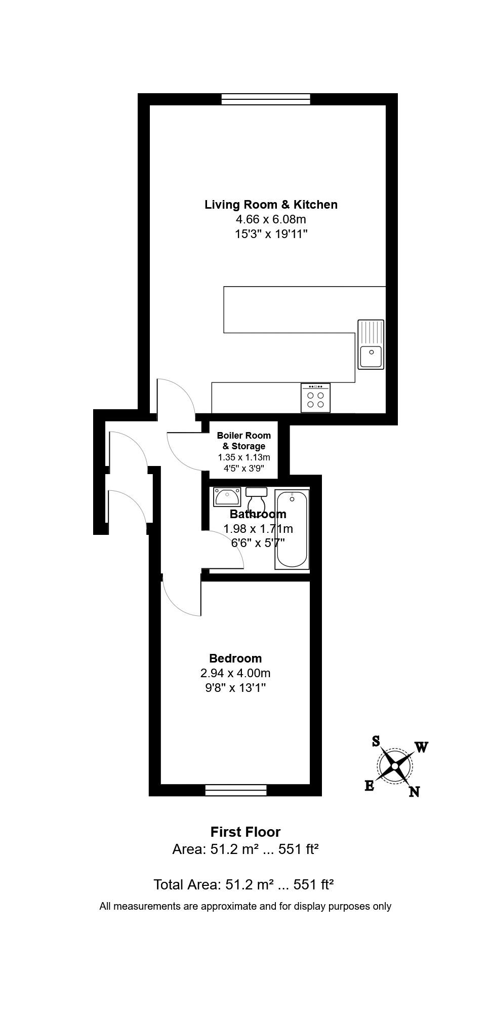 51d, Puller Road, Barnet floorplan