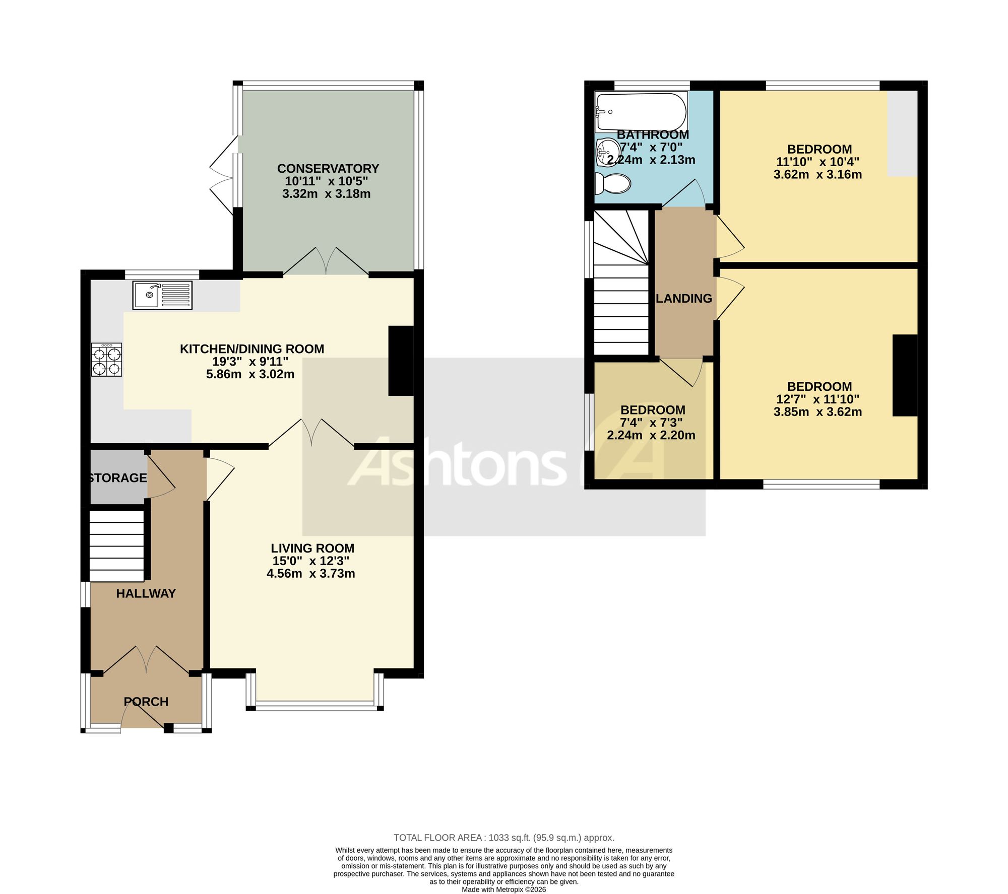 9 Jean Avenue, Leigh floorplan