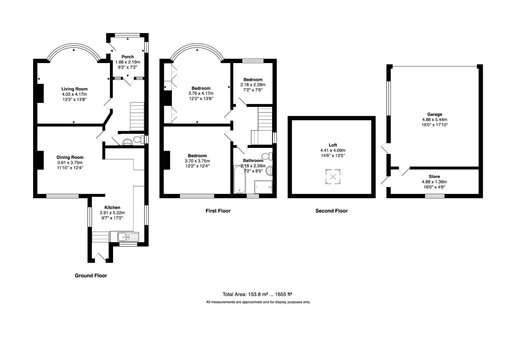 52, Uppermoor, Pudsey floorplan