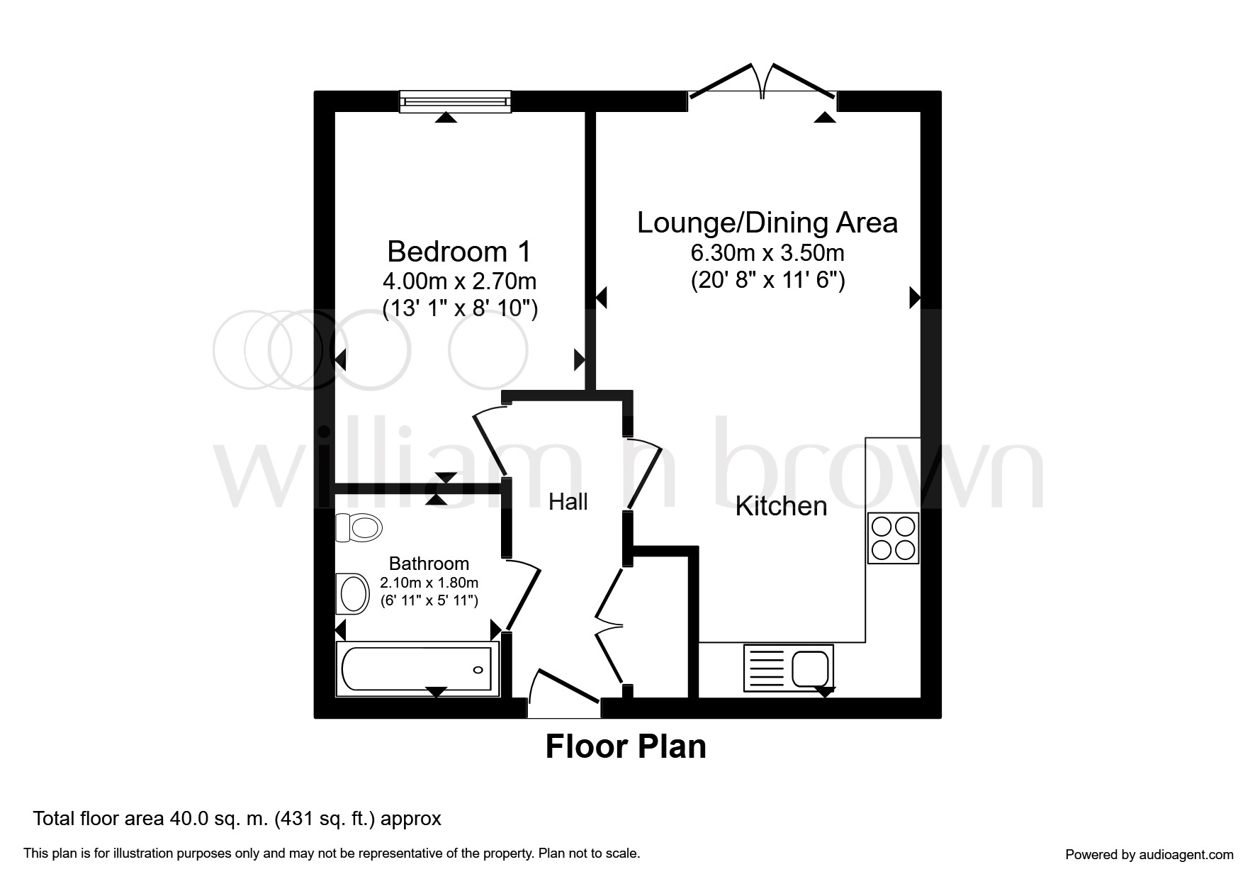 1 Bedrooms Flat for sale in Charrington Place, St.Albans AL1