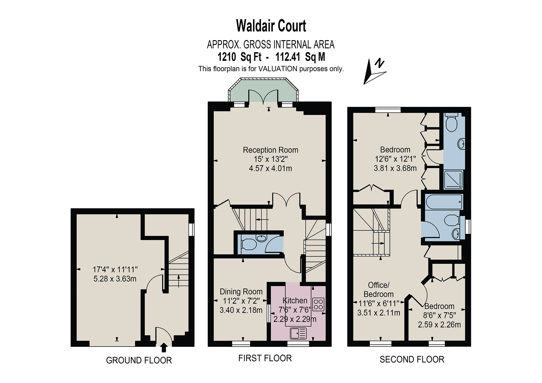 Barge House Road, London floorplan