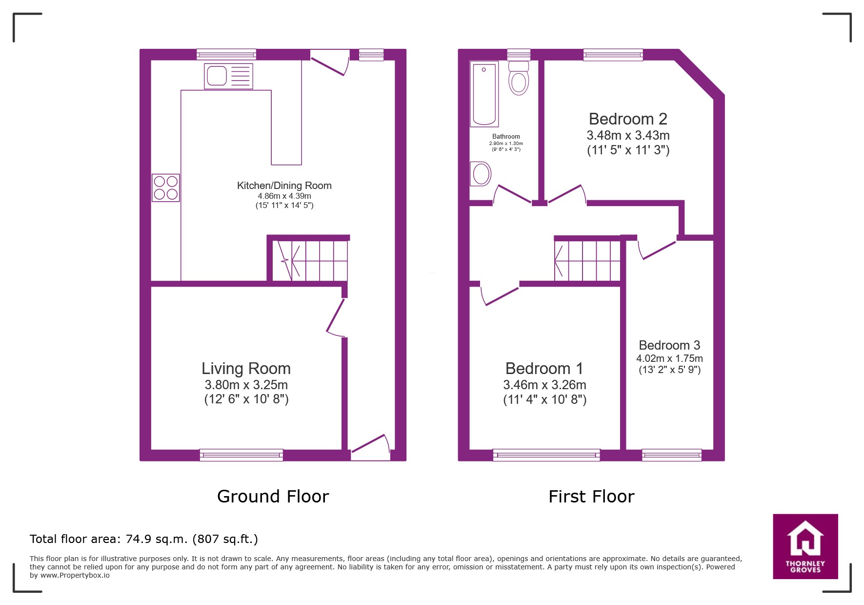 3, Imperial Terrace, Sale floorplan