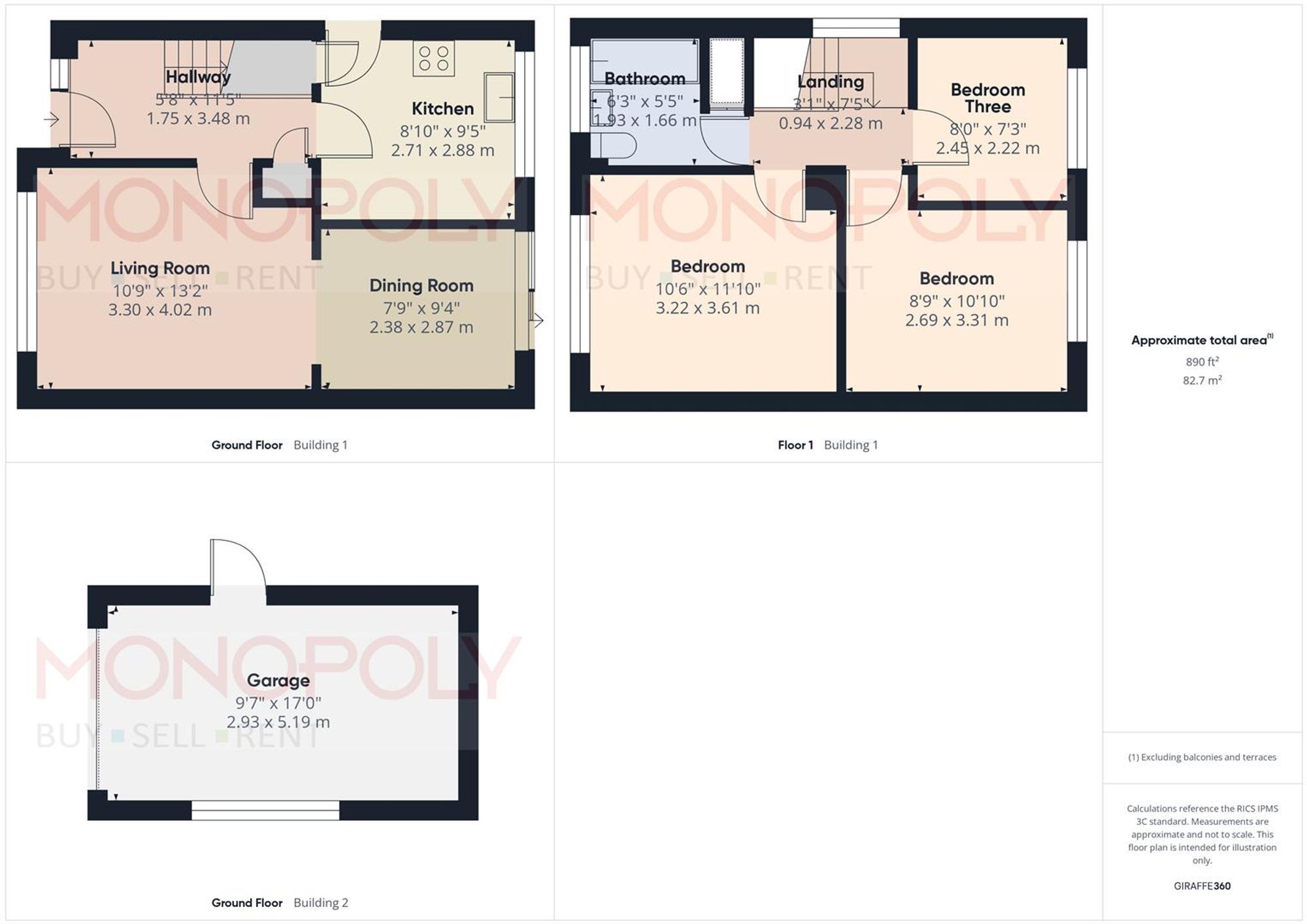 12 Queensway, Wrexham floorplan