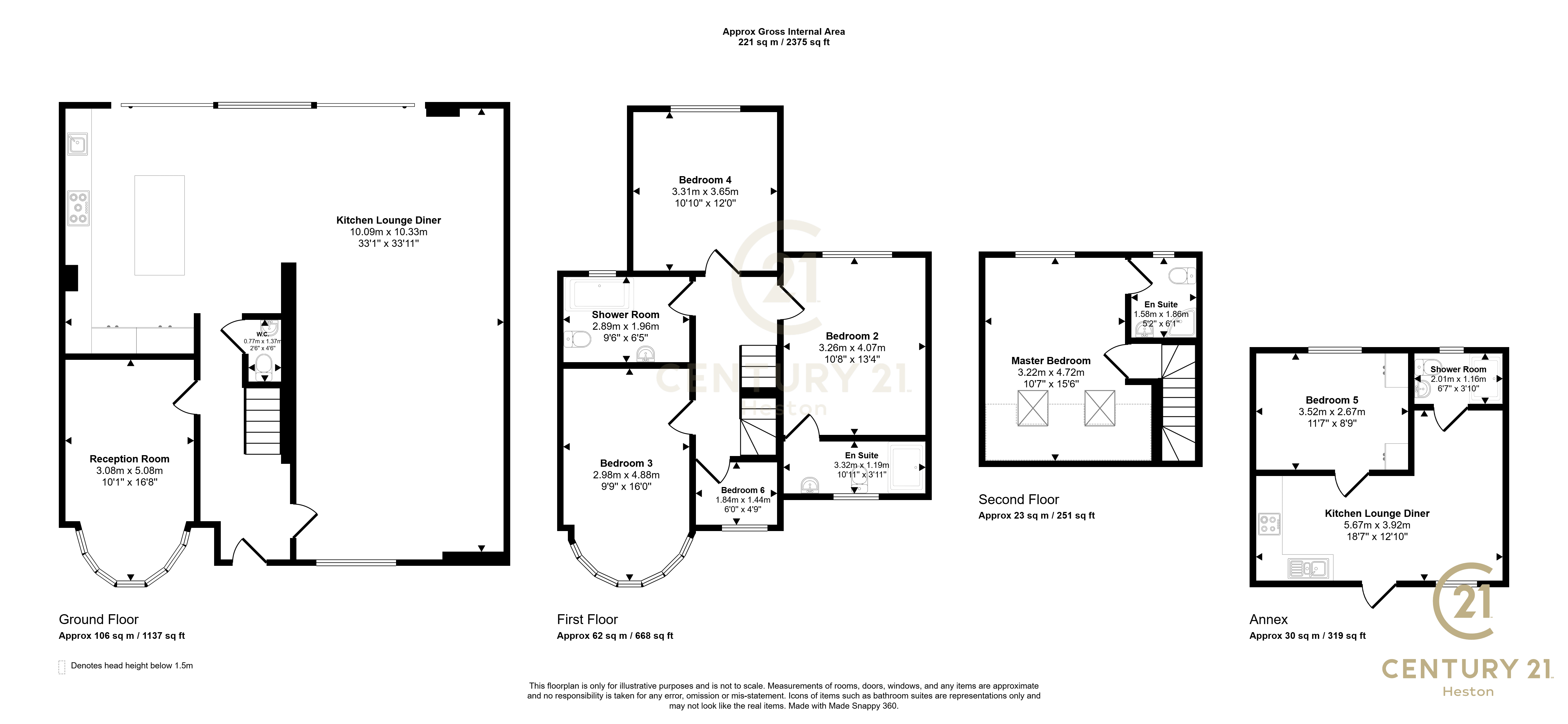 162, Ashford Avenue, HAYES floorplan