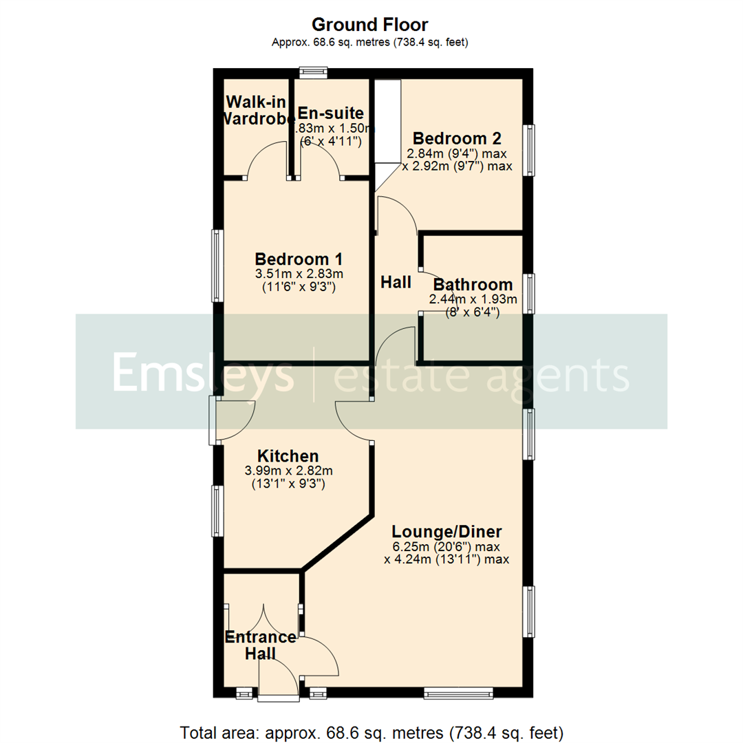 12, Whitecotes Residential Park, Tadcaster floorplan