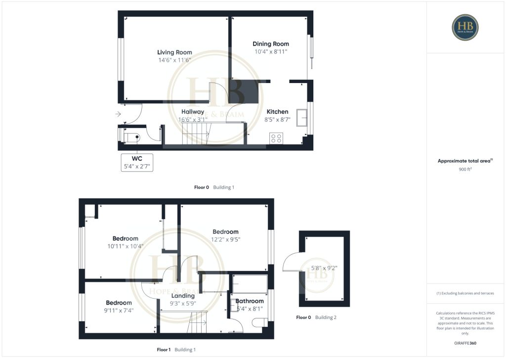 34, Rosedale Close, North Yorkshire floorplan