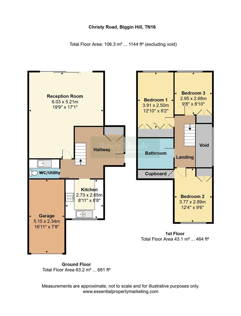 28, Christy Road, Biggin Hill floorplan