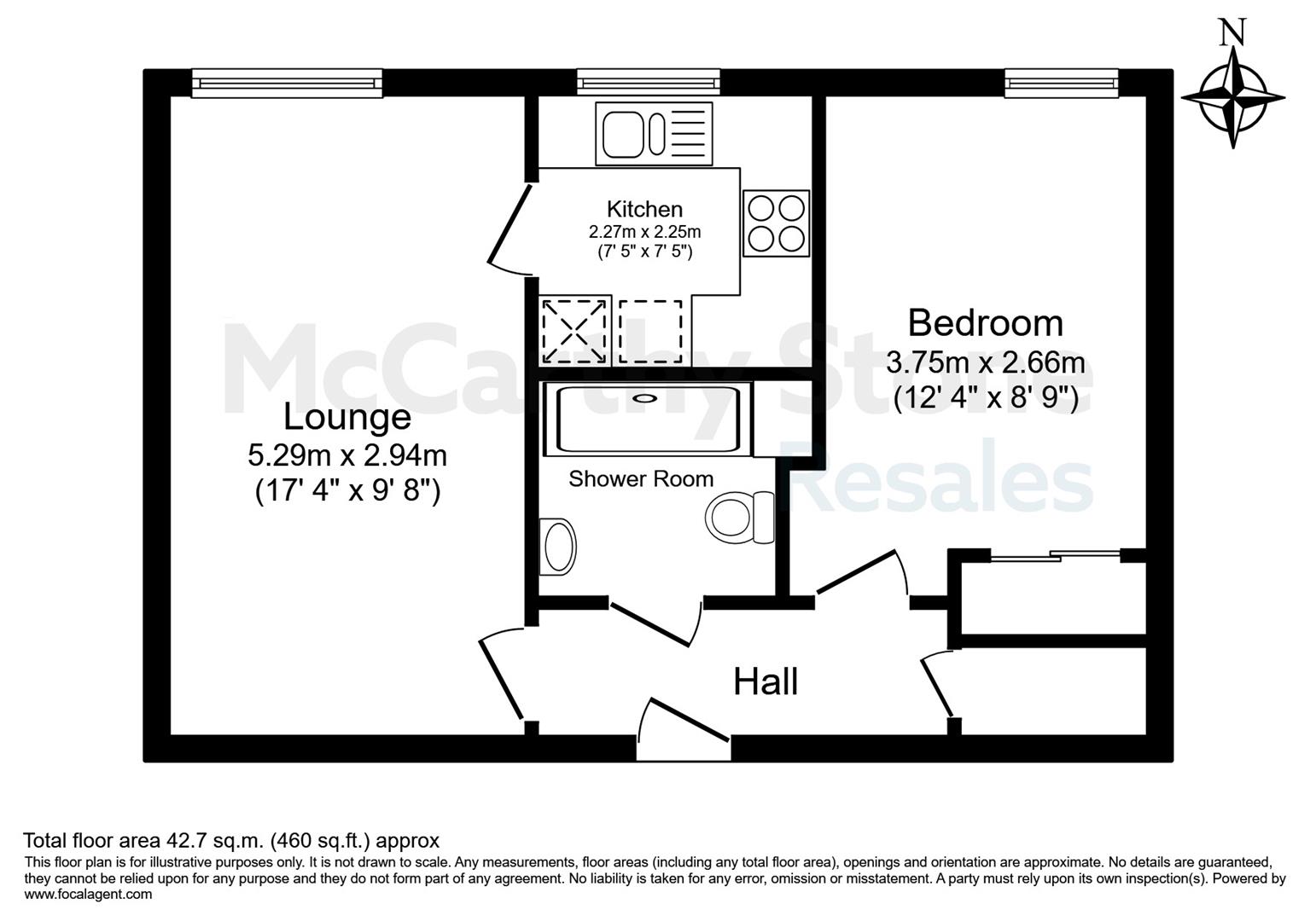 42 Wherry Court,, 149 Yarmouth Road, Norwich floorplan