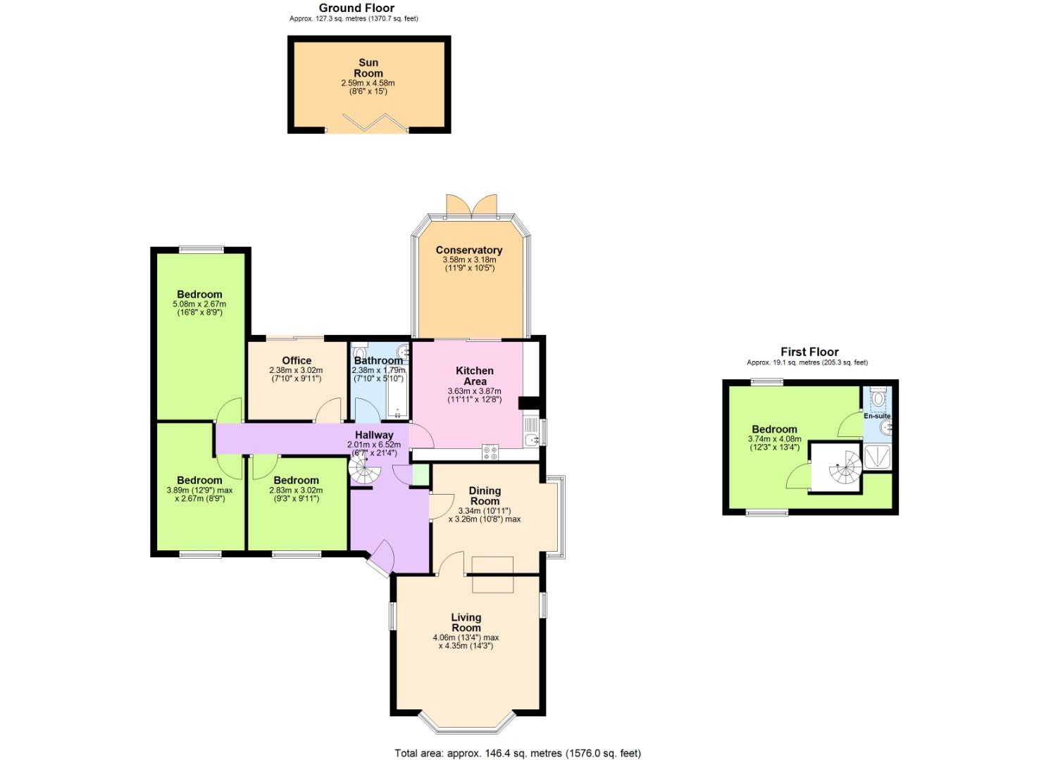 137, Shelford Road, Nottingham floorplan