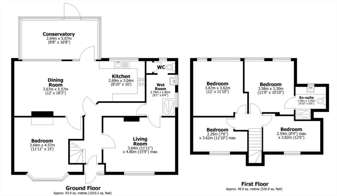 Cooling Street, Rochester floorplan