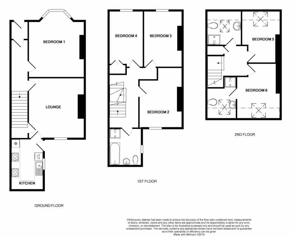 1, Hotspur Street, Newcastle floorplan