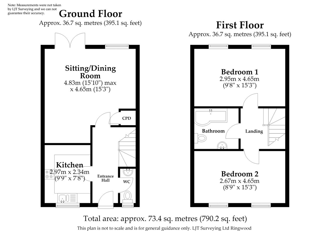 5, Farriers, Fordingbridge floorplan