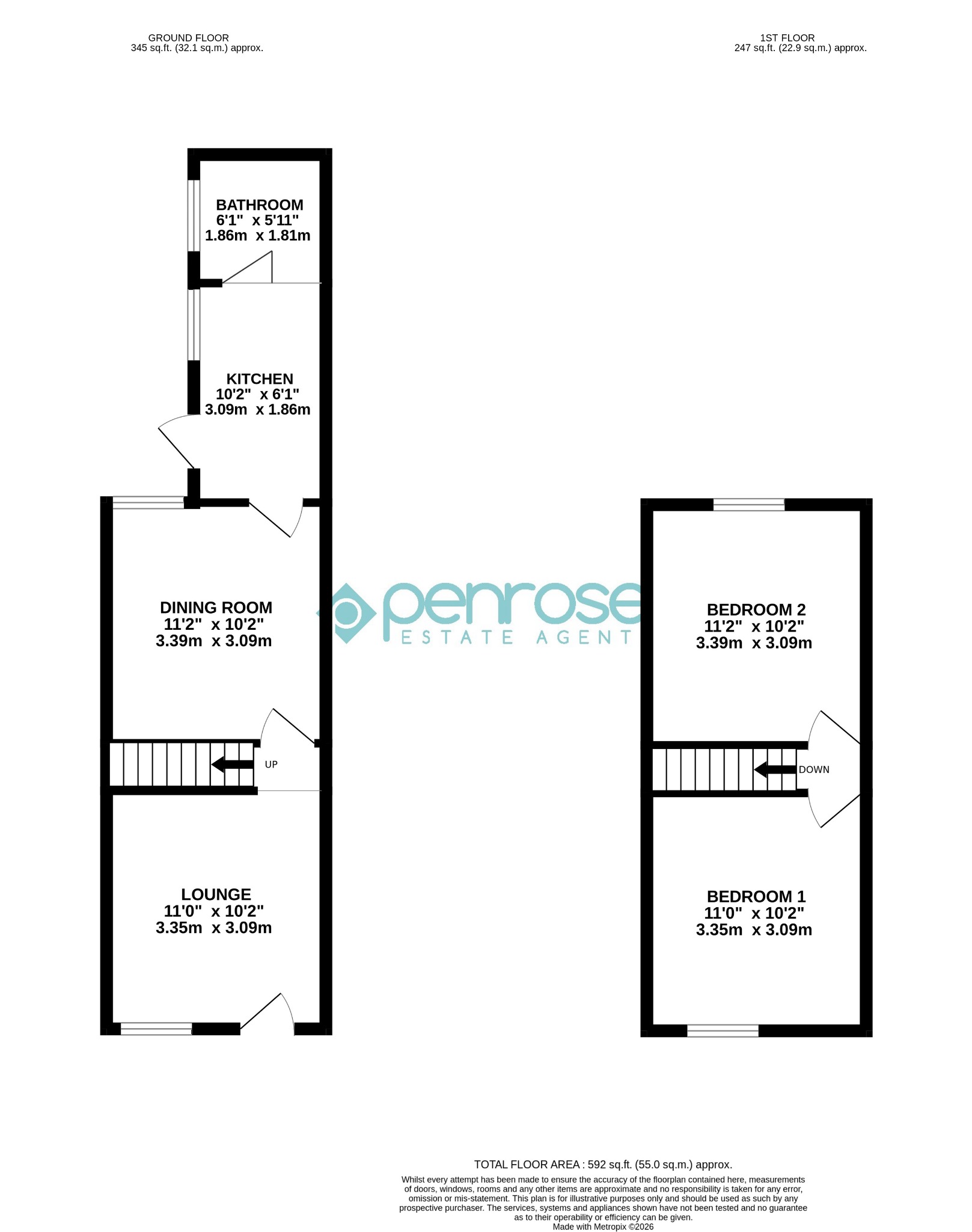 57 Stanley Street, Luton, Bedfordshire floorplan