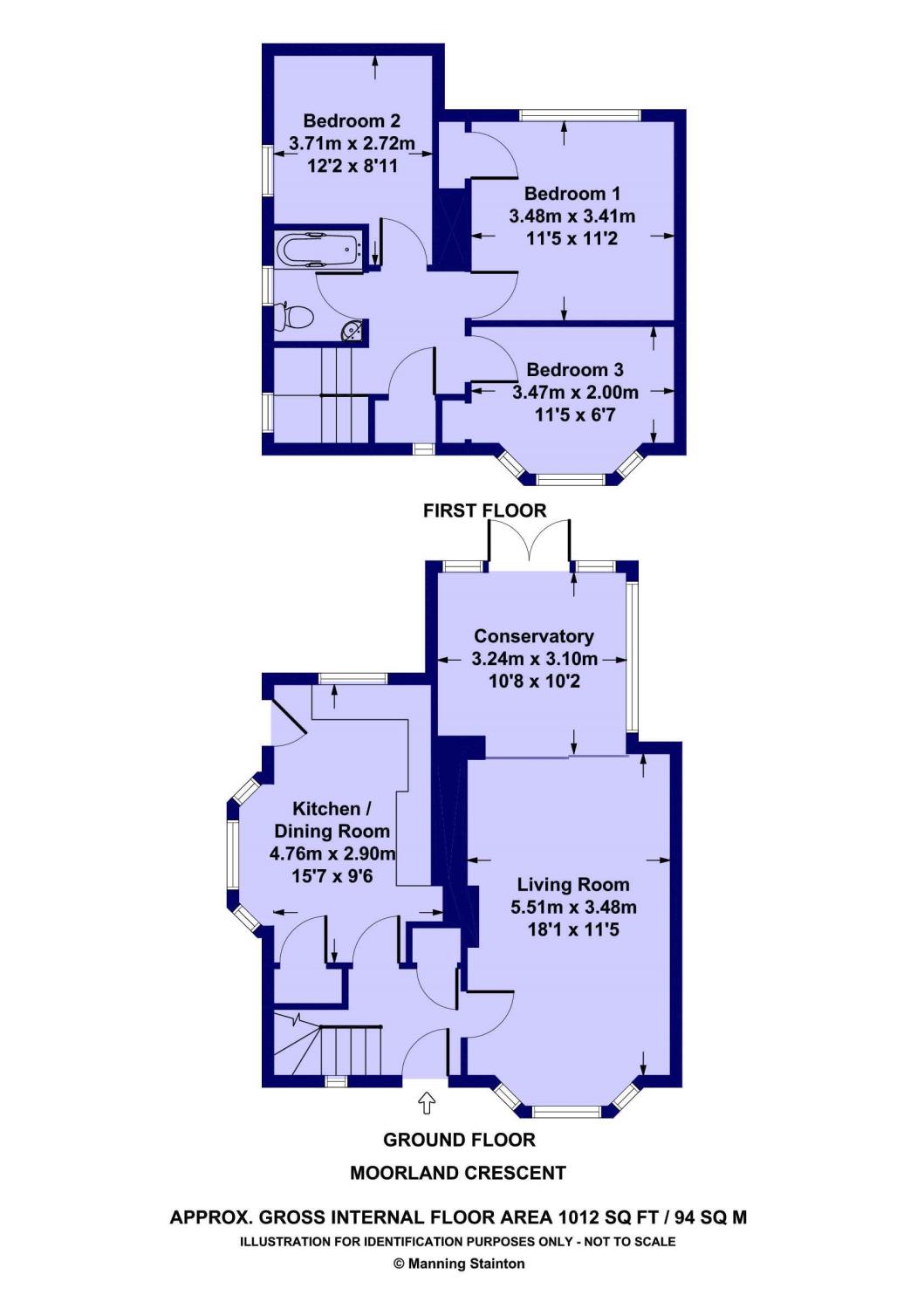 3 Bedrooms Semi-detached house for sale in Moorland Crescent, Moortown, Leeds LS17