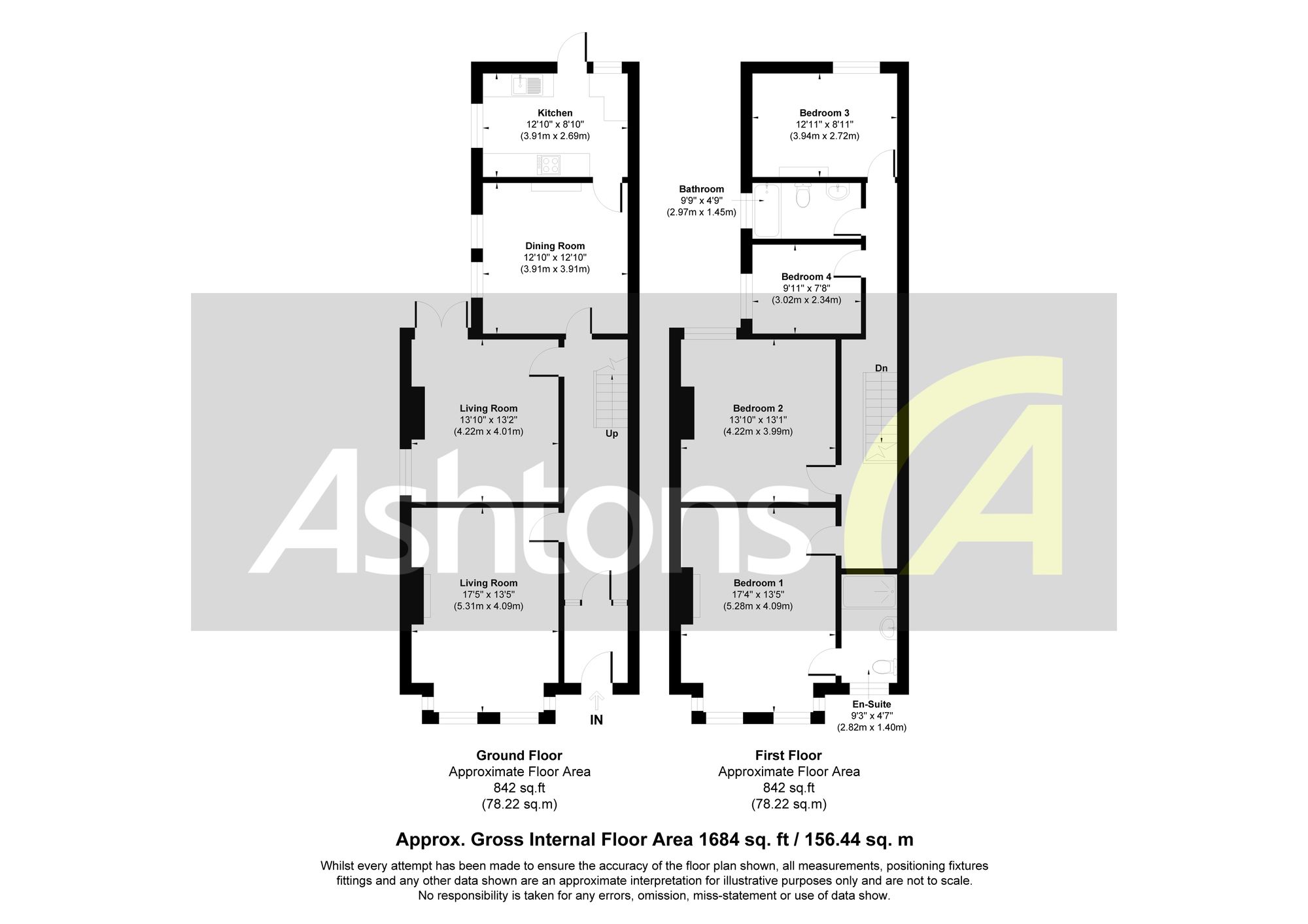 210 Ditchfield Road, Widnes floorplan