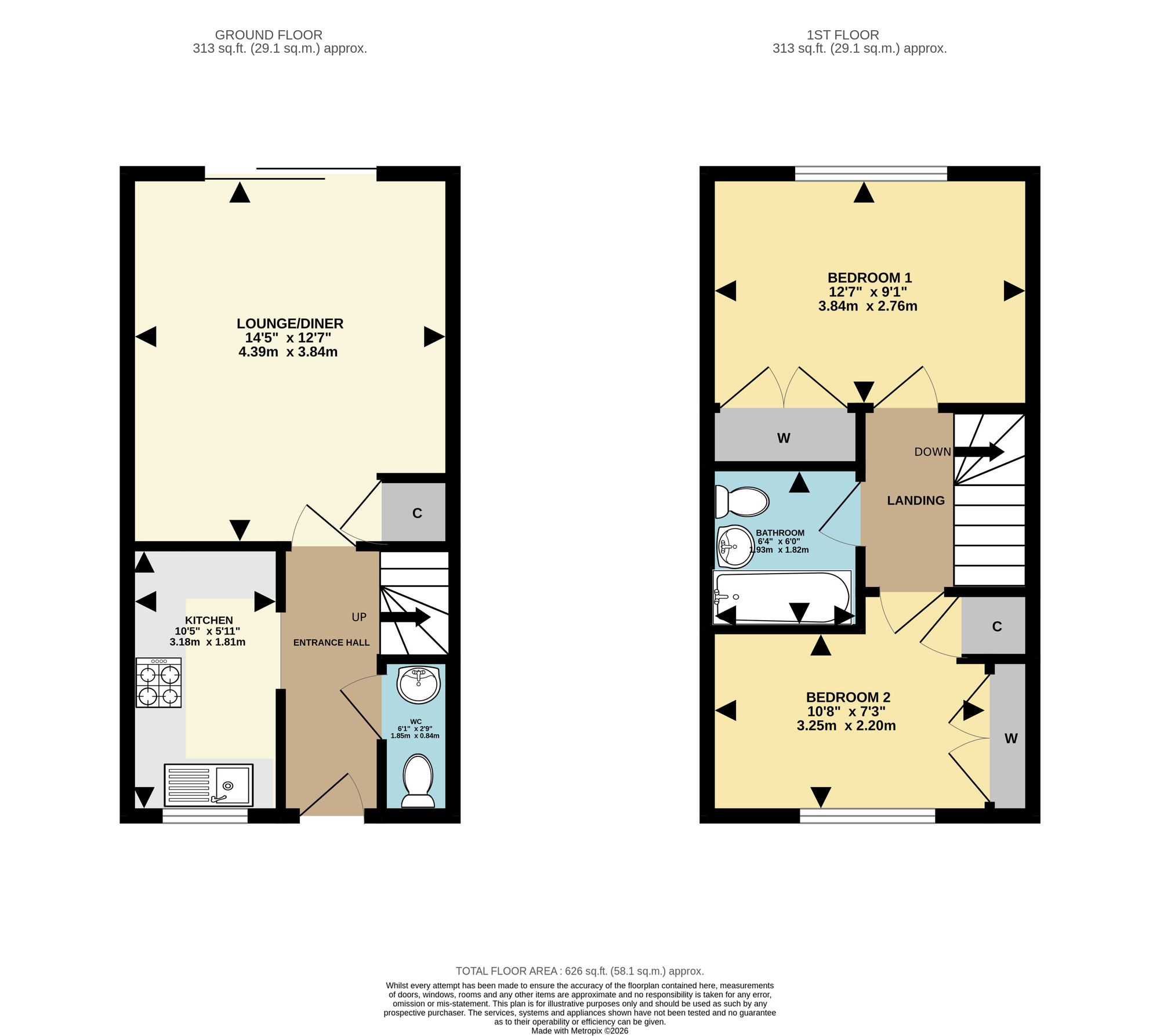 27 Anatase Close, Sittingbourne floorplan