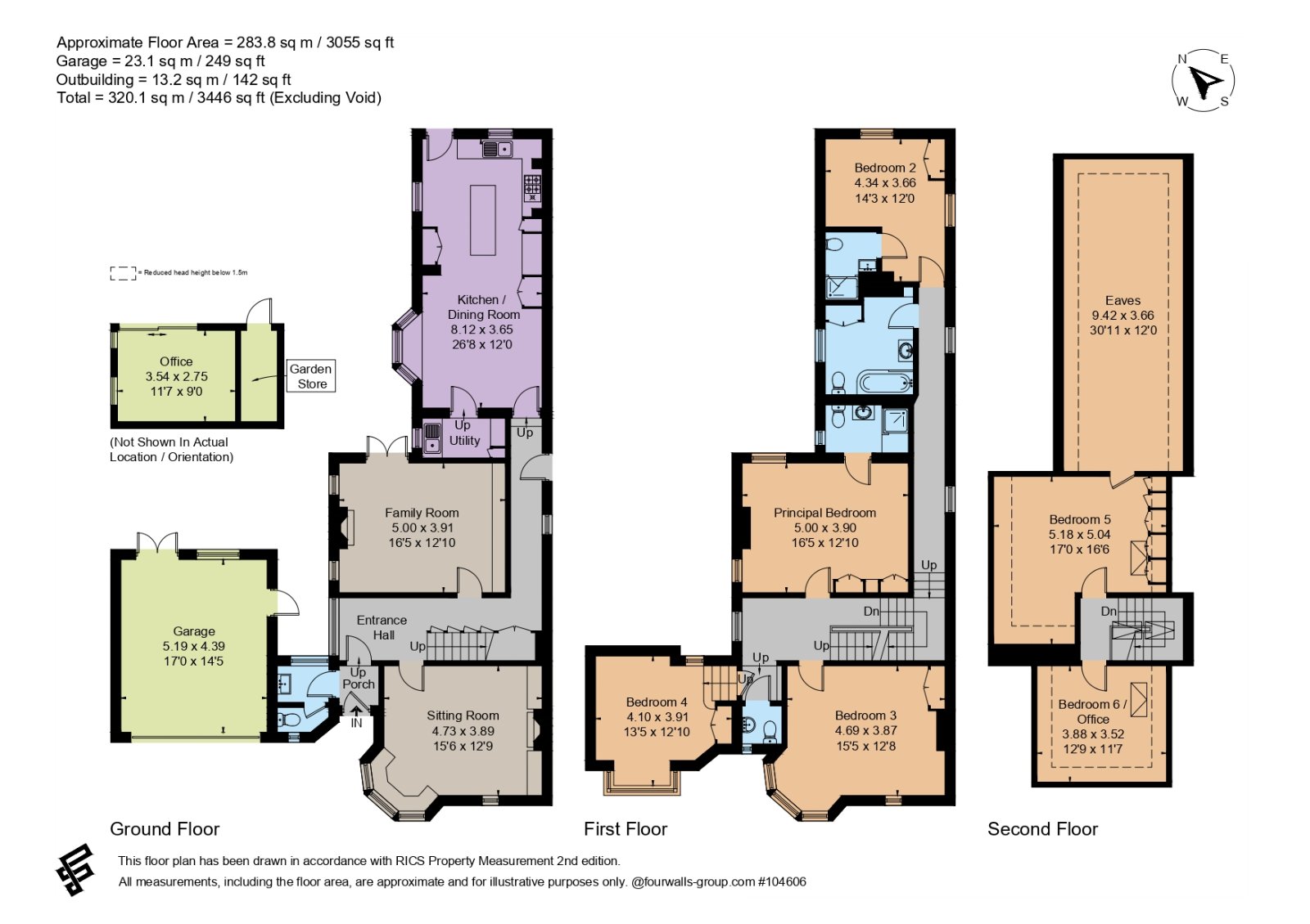 16, Wordsworth Road, Hertfordshire floorplan