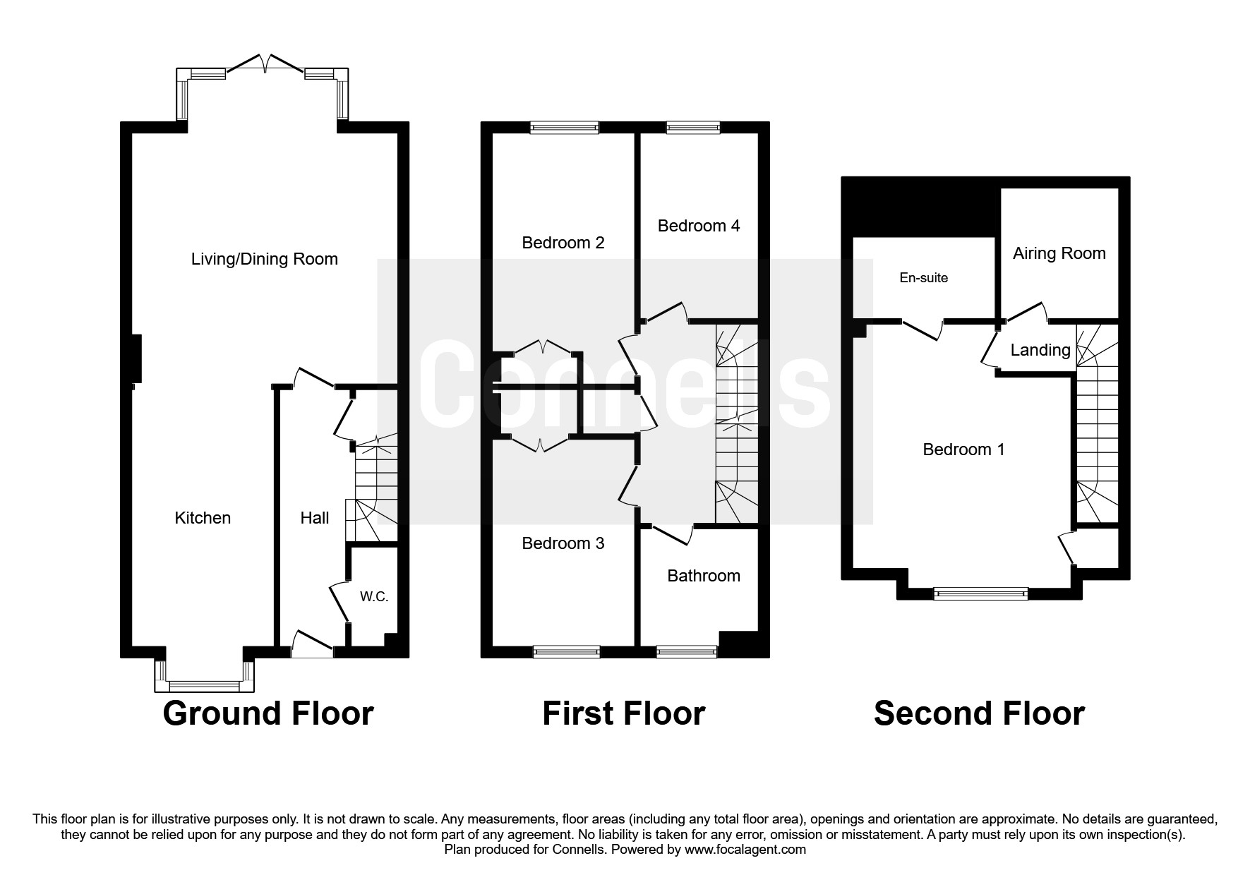 4 Bedrooms Town house for sale in Kings Square, Taunton TA1