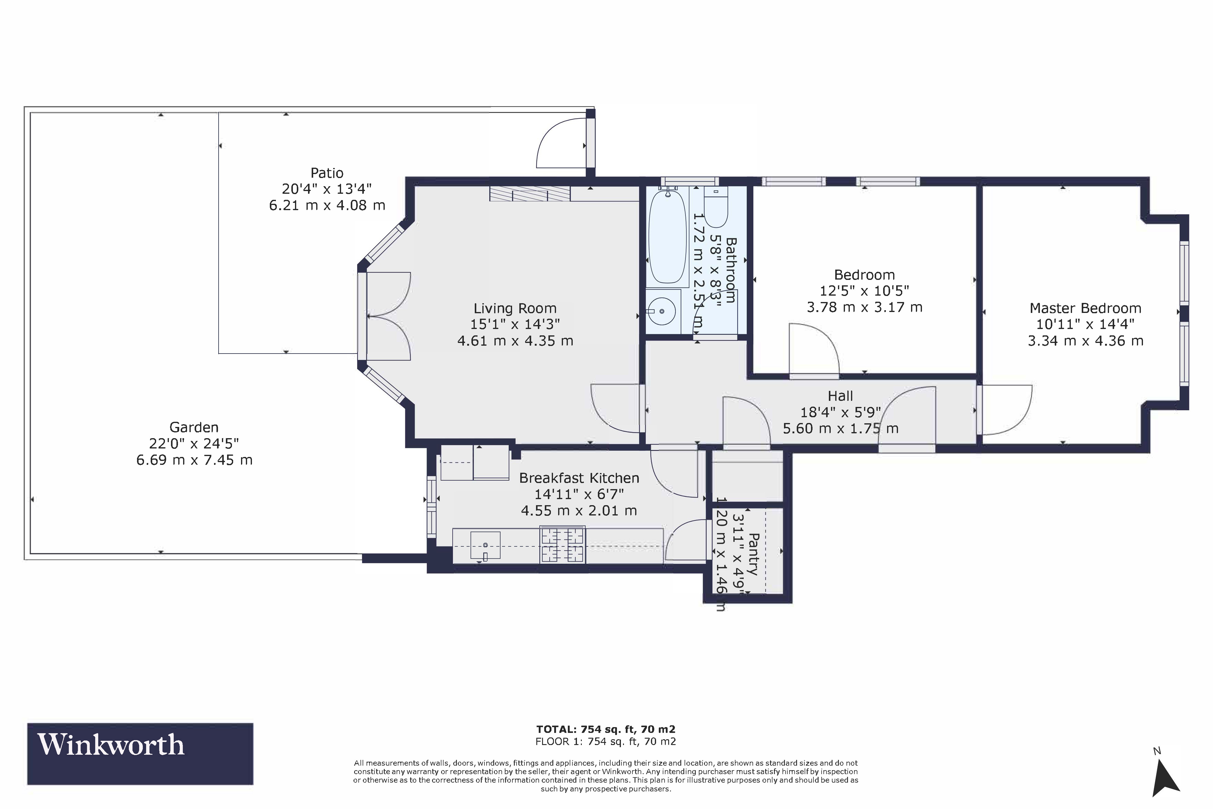 Leigham Court Road, London, SW16 floorplan