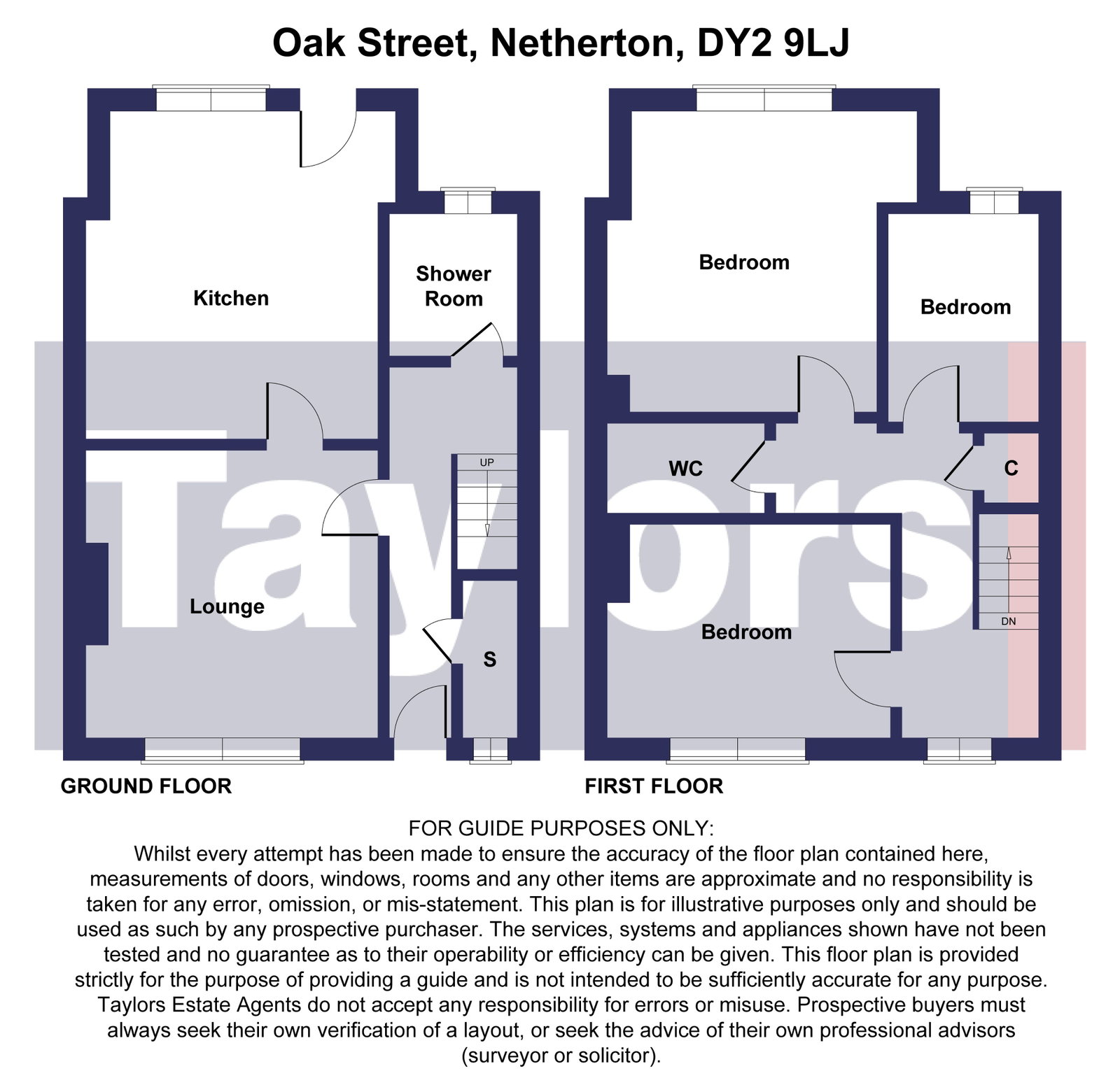 10, Oak Street, Dudley floorplan
