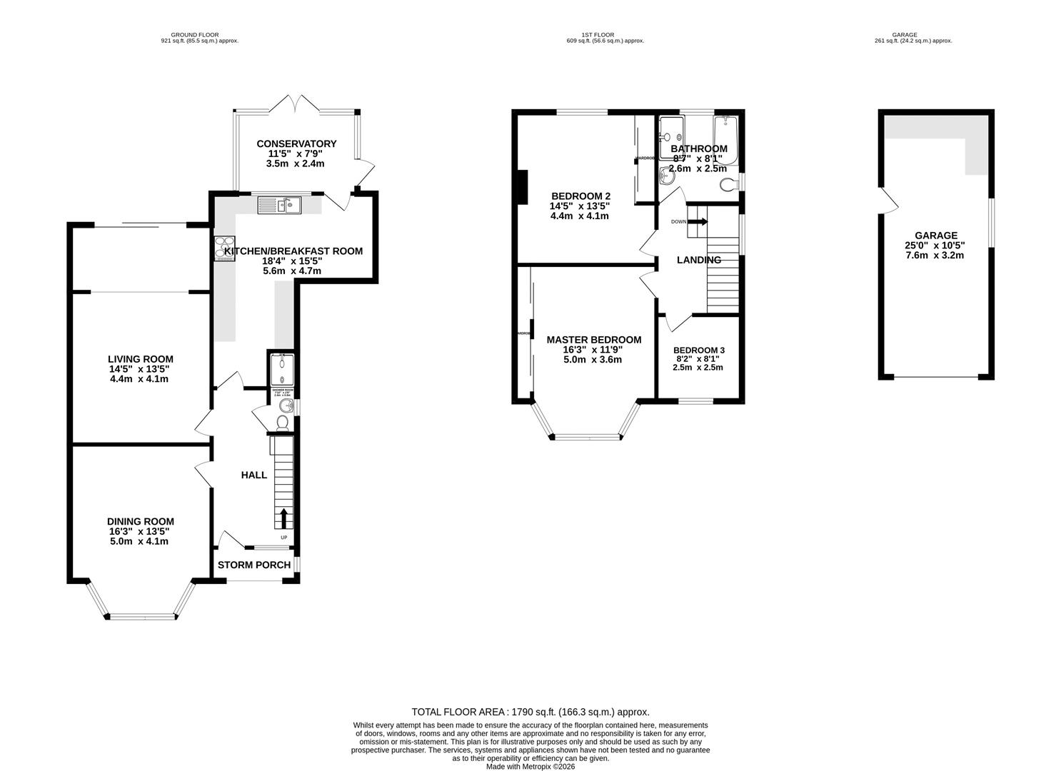 333, Dorchester Road, Weymouth floorplan