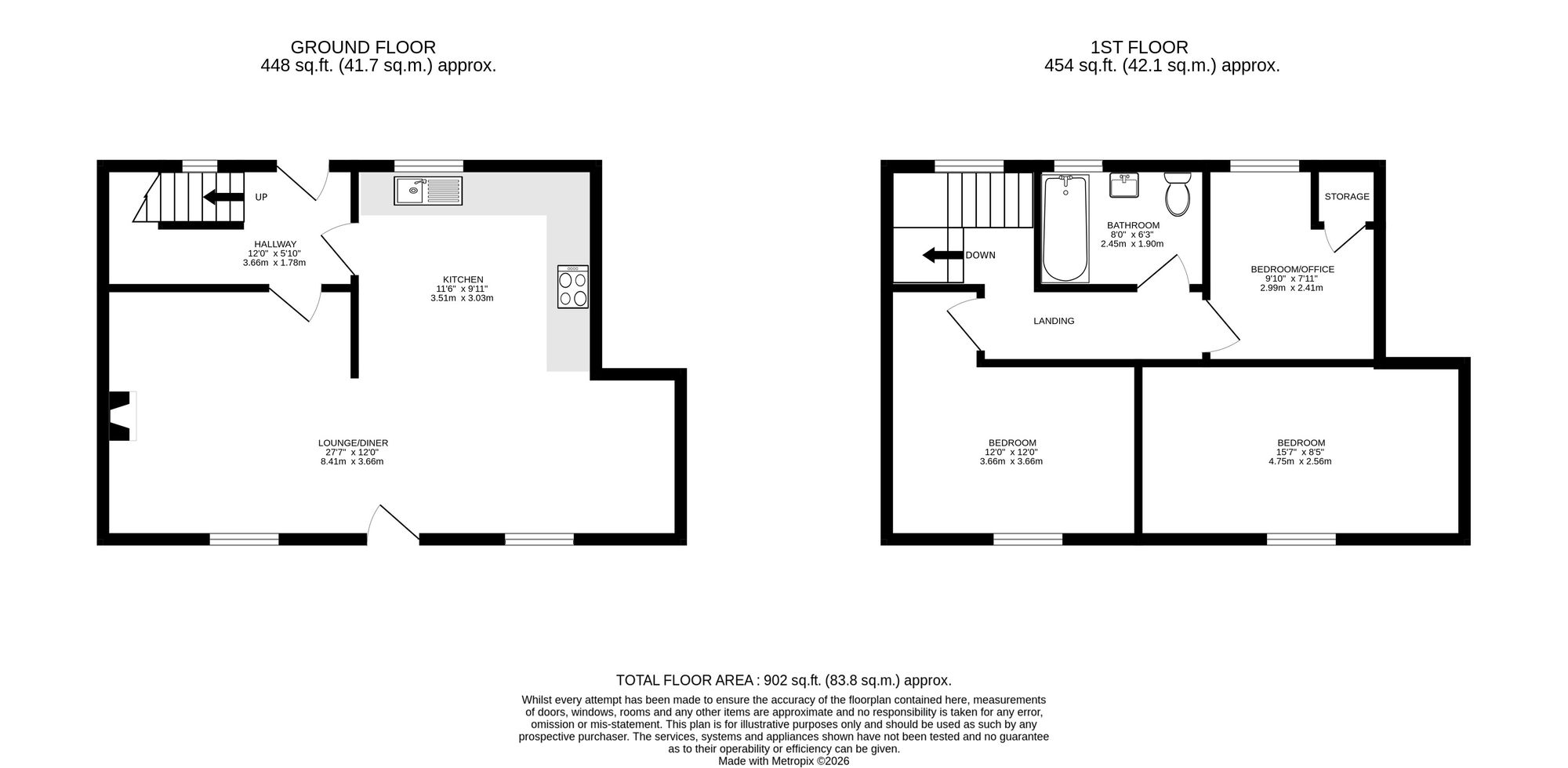 2 Boulston Home Farm Cottages, Haverfordwest floorplan