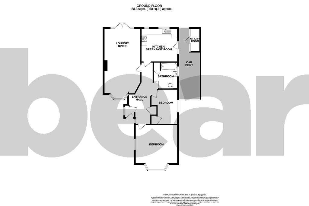 11, Ashurst Avenue, Southend-on-Sea floorplan