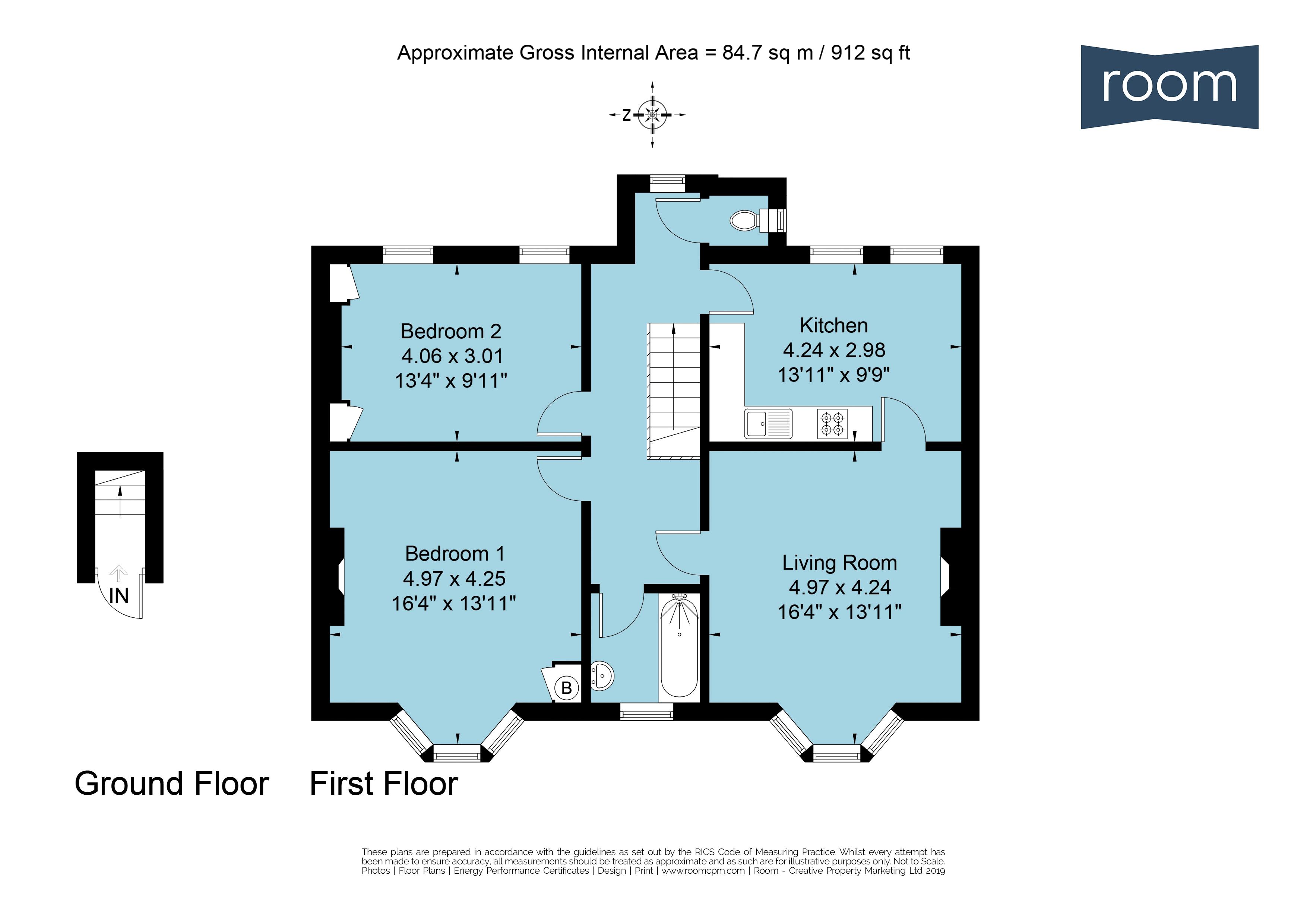 2 Bedrooms Flat for sale in Wellsway, Bath BA2