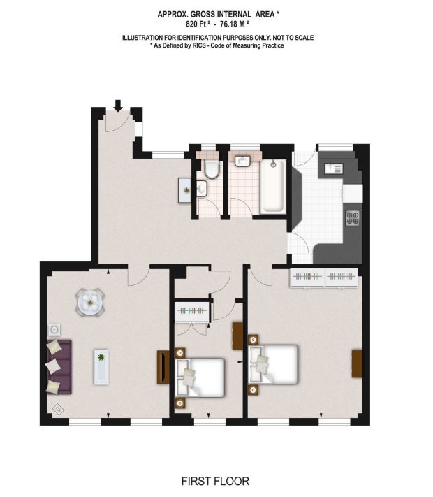 27 Pelham Court, 145, Fulham Road, London floorplan