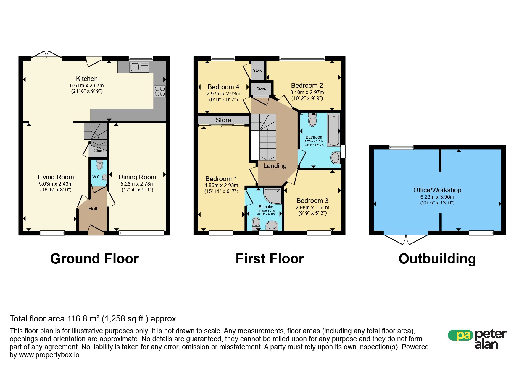 4, Somerset Grove, CALDICOT floorplan
