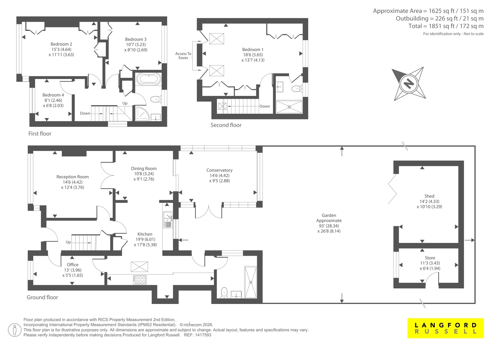 70, Eton Road, Orpington floorplan