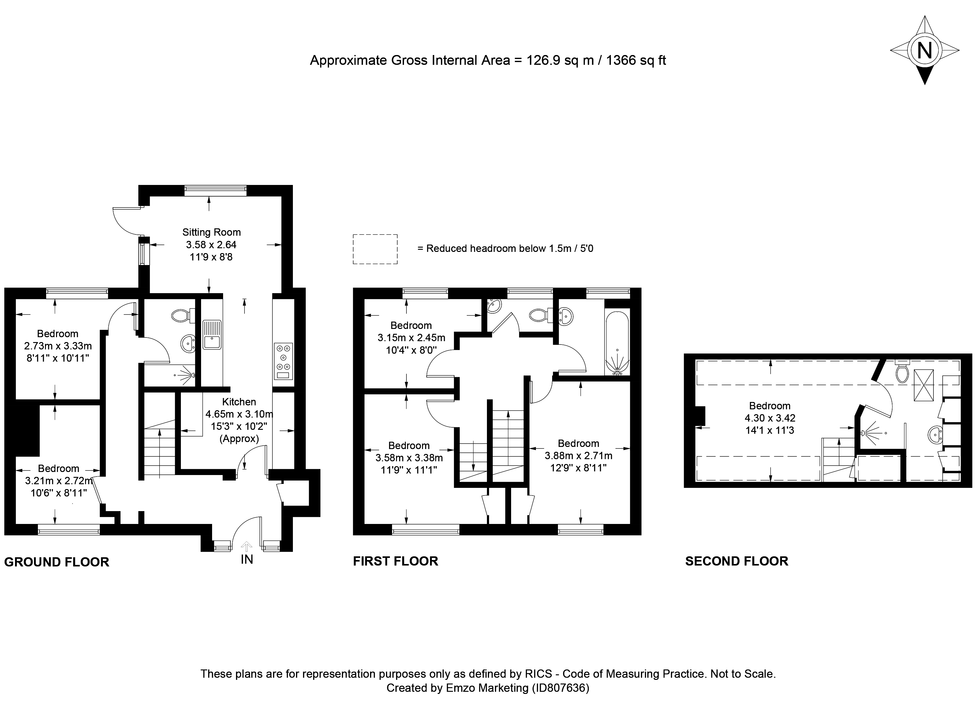 Room 1, 37, Imber Road*, Winchester floorplan
