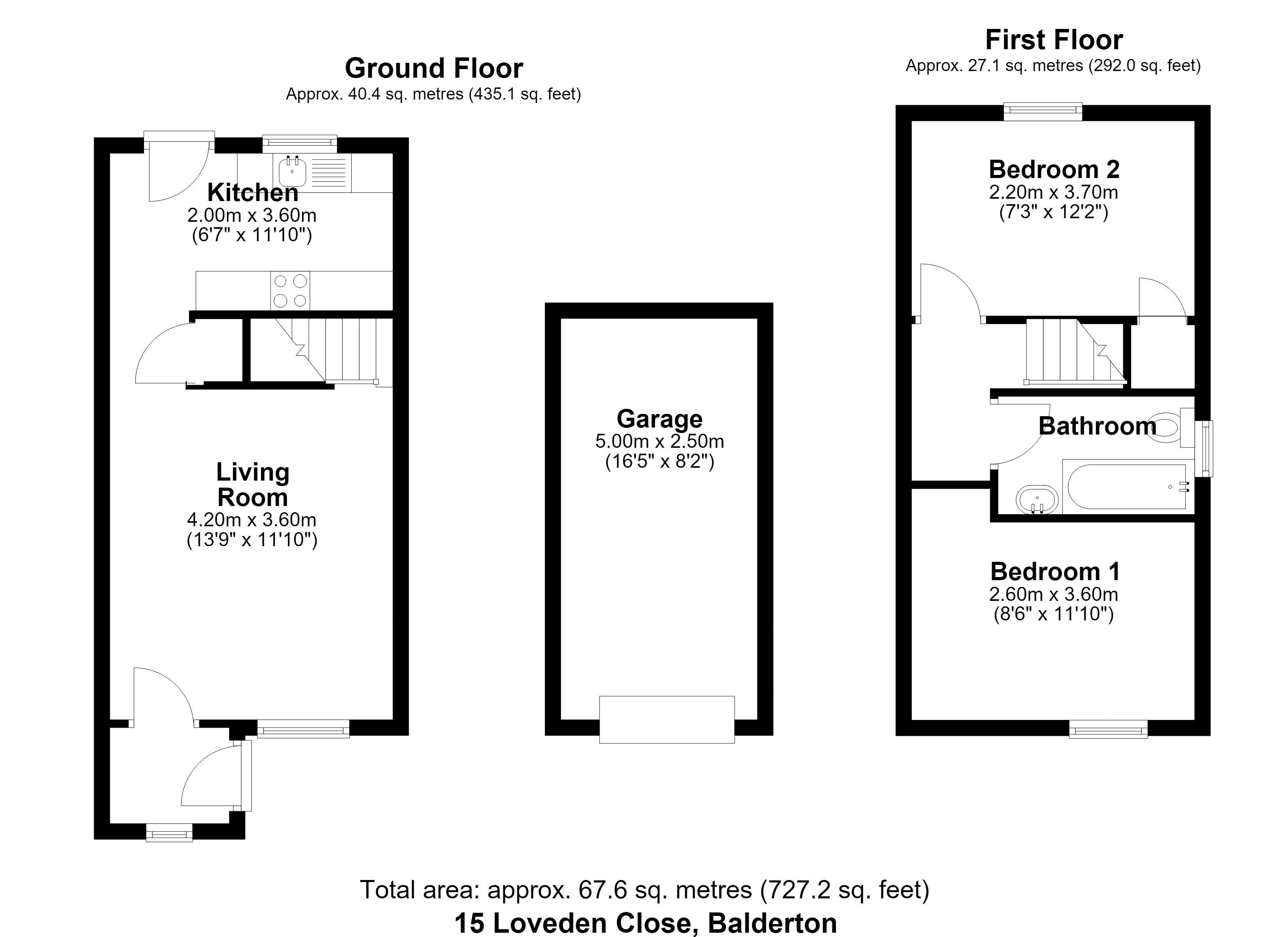 15, Loveden Close, Newark floorplan