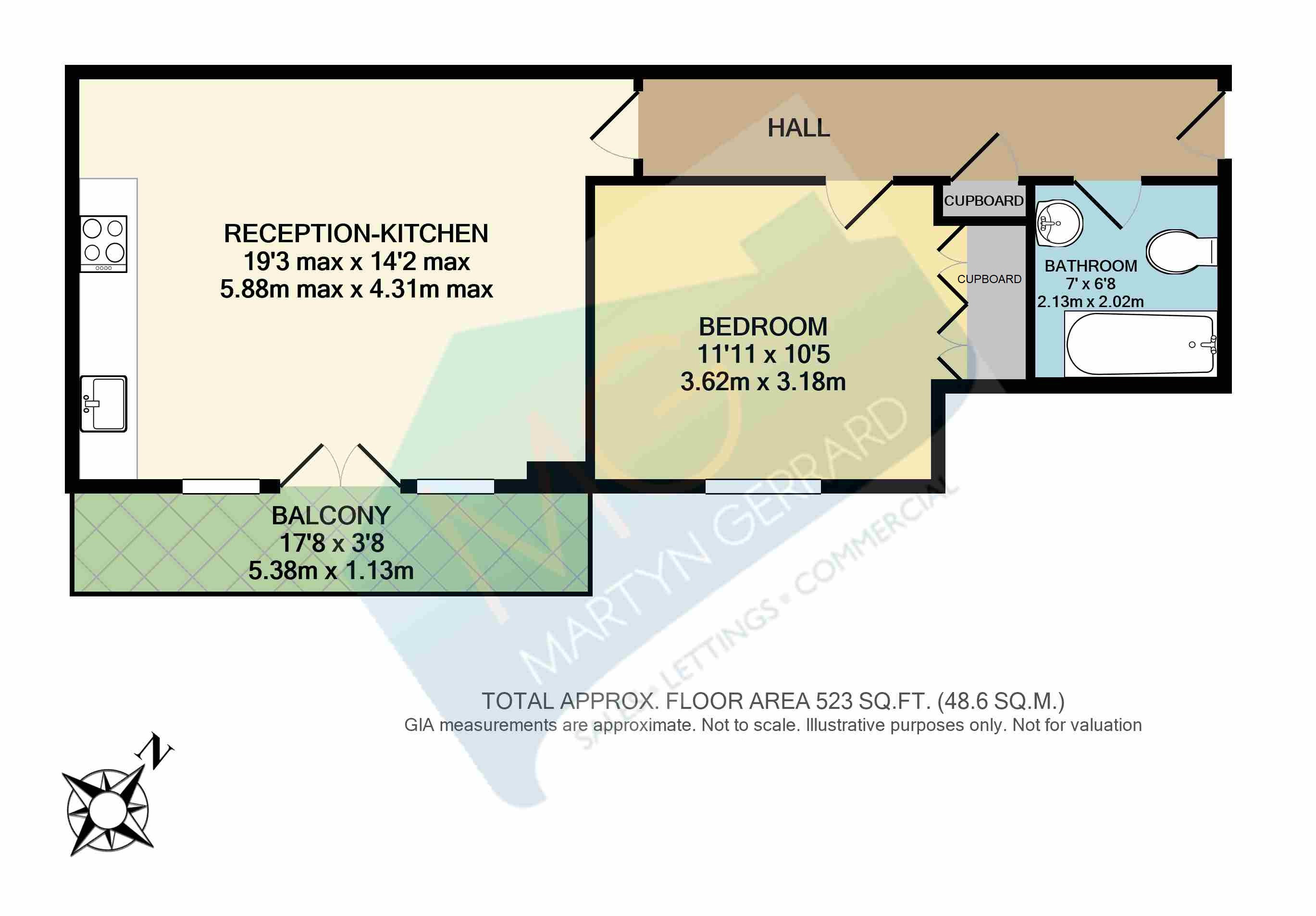 Paulston House, Totteridge Lane, London N20, 1 bedroom flat for sale