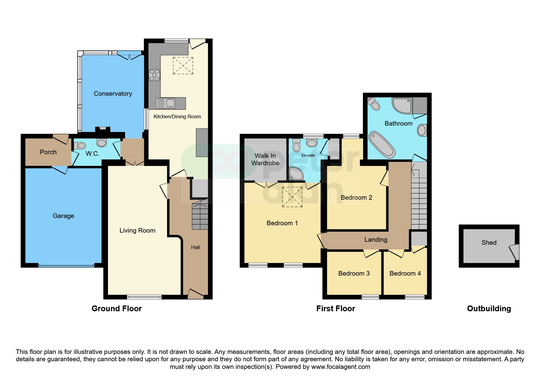 10, Brecon Road, ABERDARE floorplan