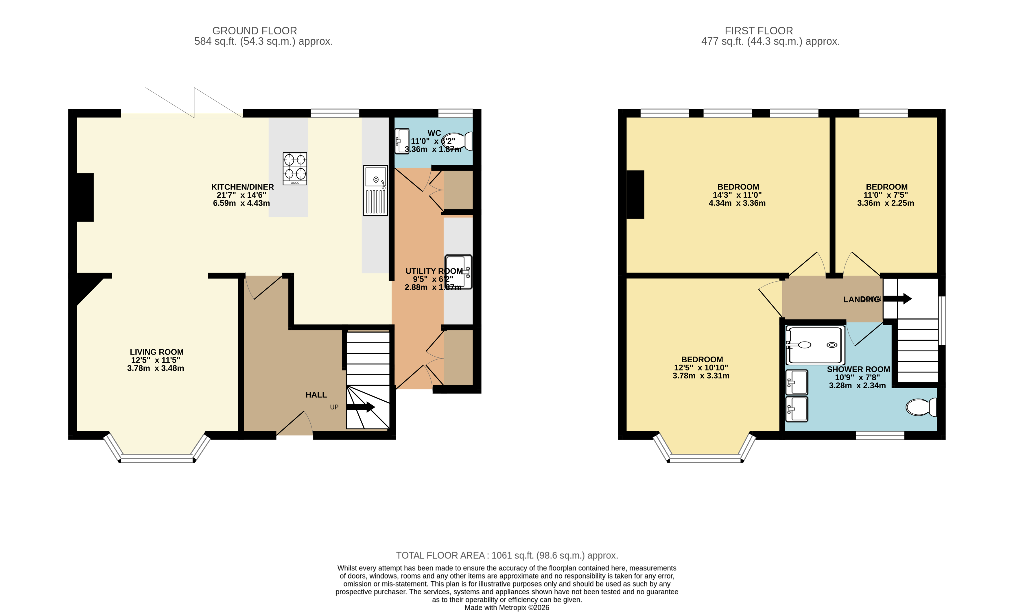 112, Shirehampton Road, Bristol floorplan
