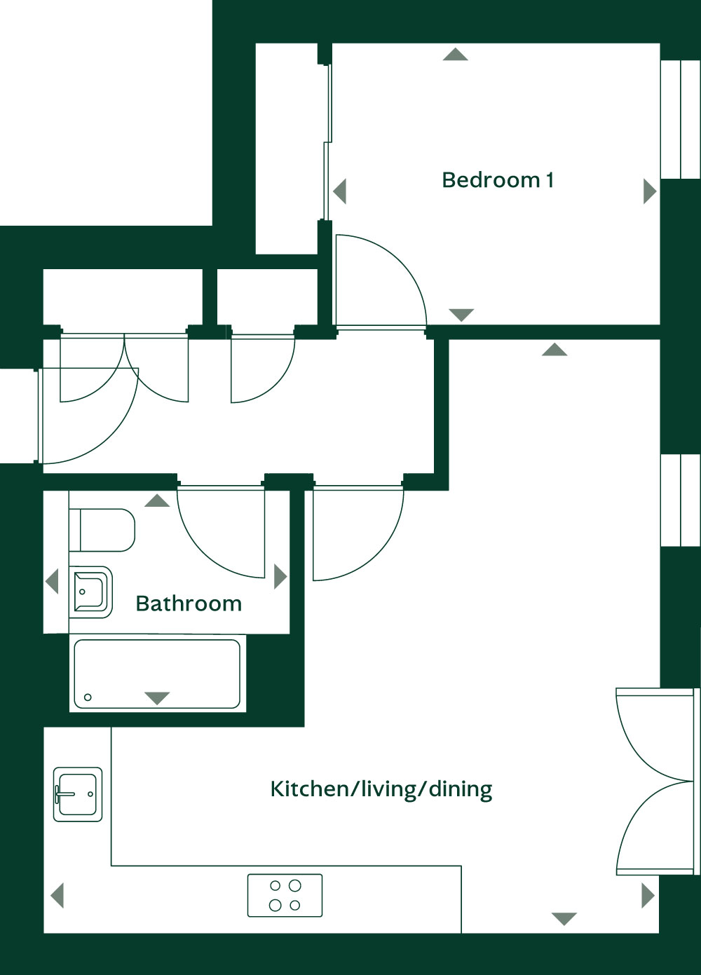 Plot 116 - The Wireworks,, Plot 116 - The Wireworks, East Lothian floorplan