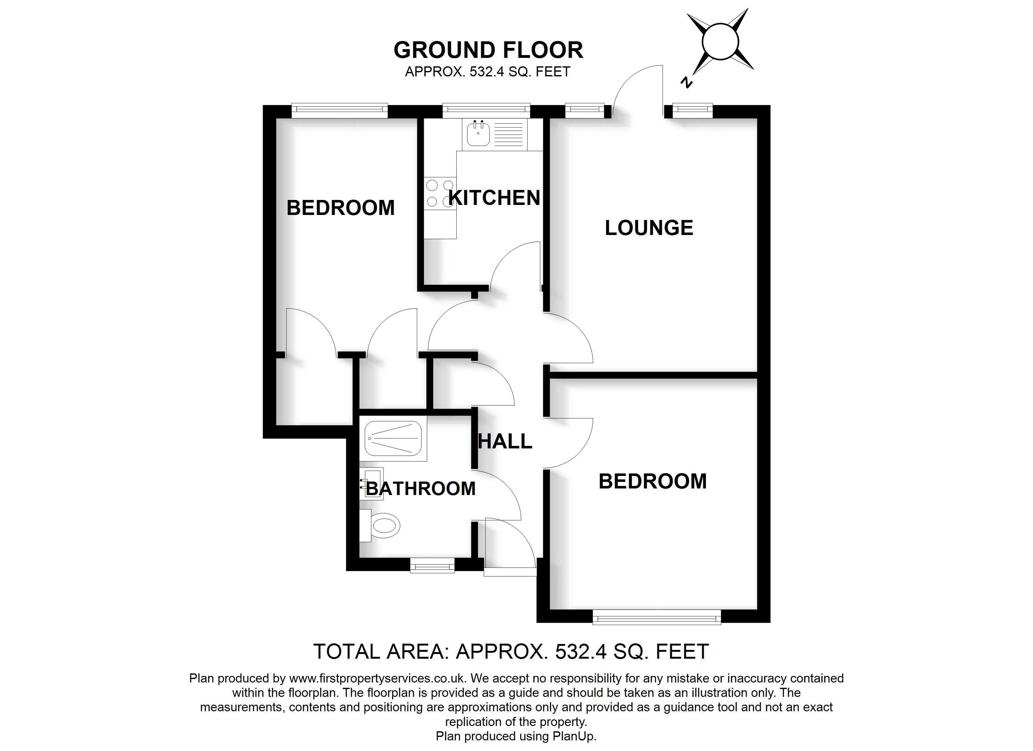 11, Mercian Court, Cheshire Street, Market Drayton floorplan
