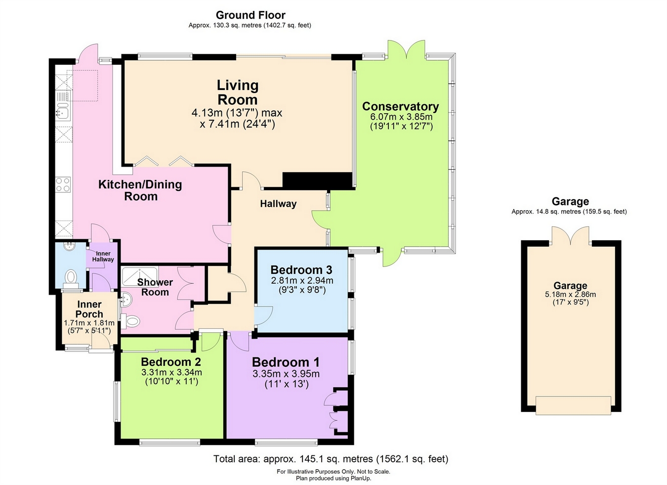 3 Bedrooms Detached bungalow to rent in Alveston, Bristol, South Gloucestershire BS35