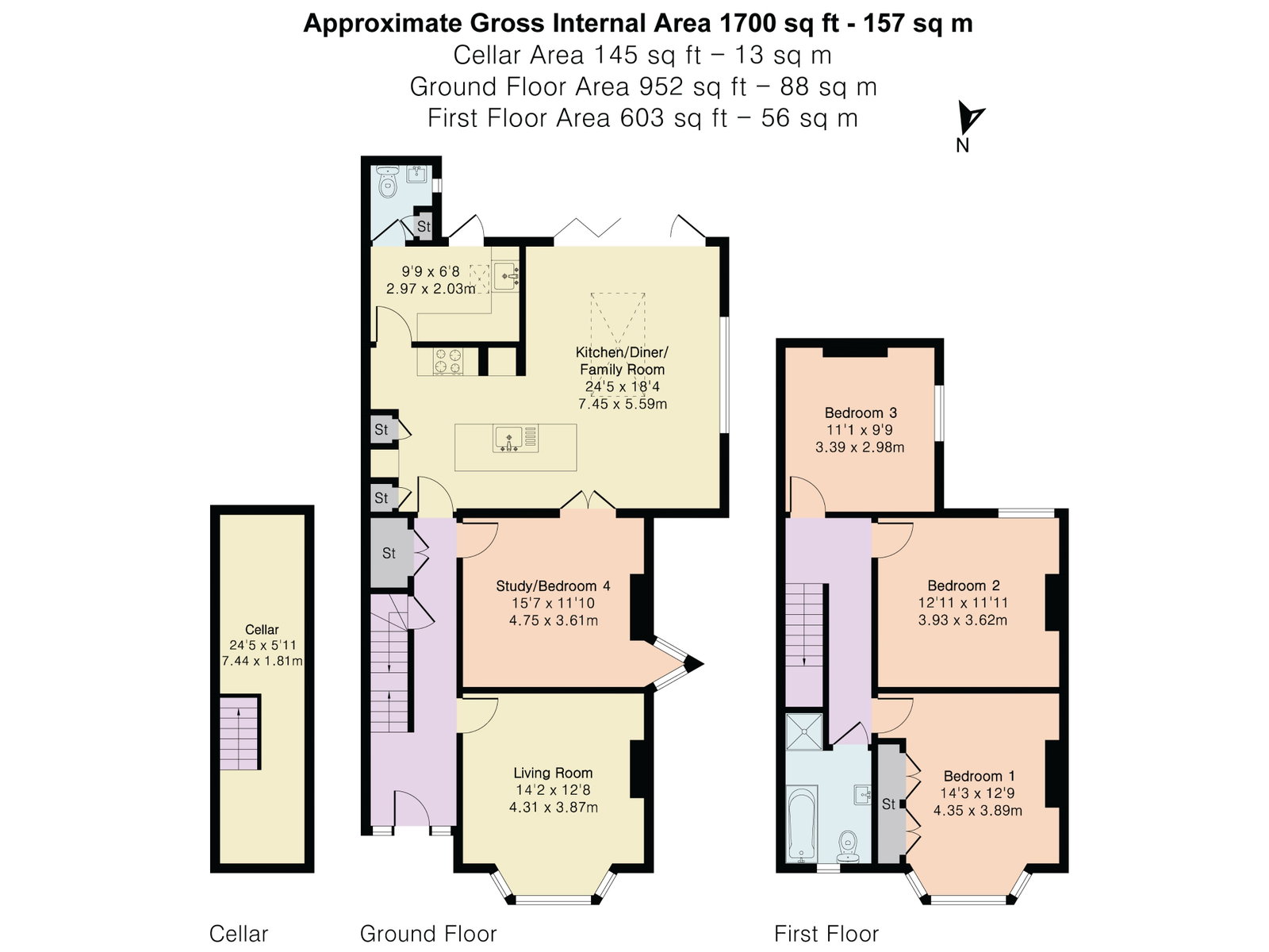 11, West Road, Saffron Walden floorplan