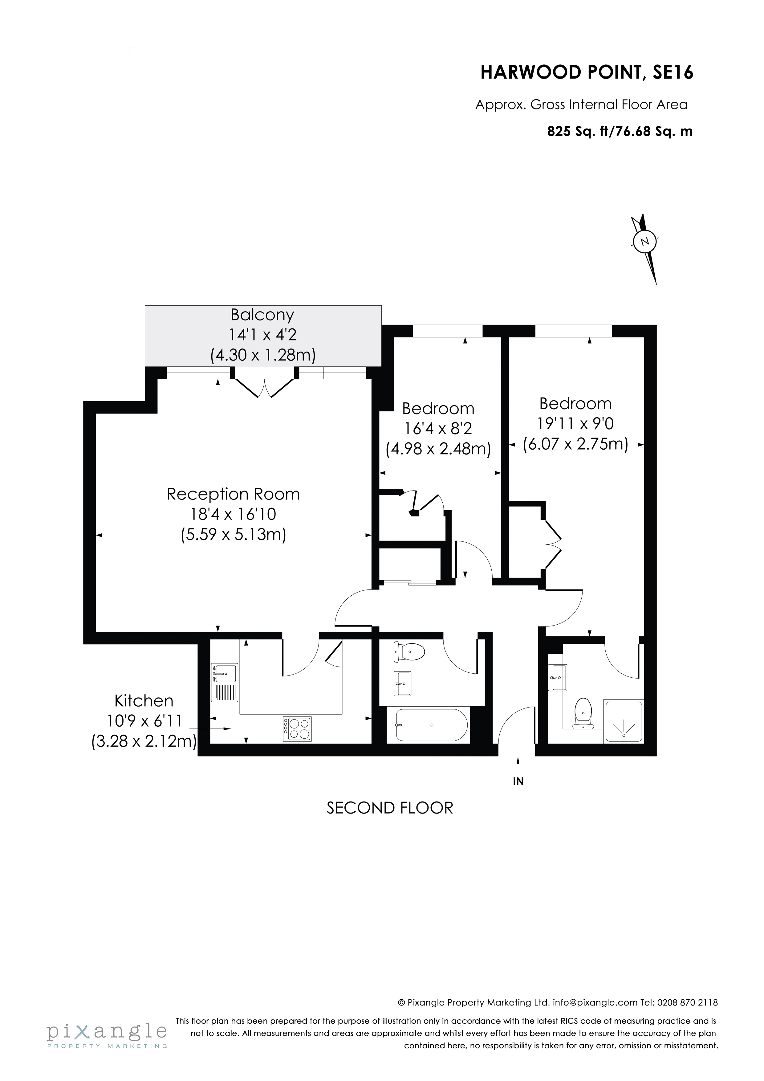 Rotherhithe Street, London floorplan