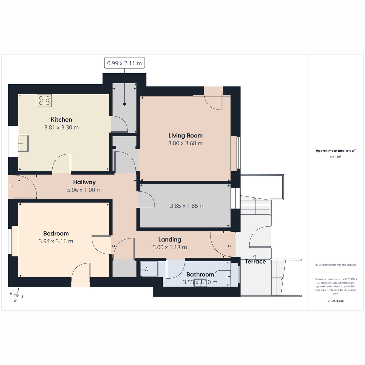 20a, Ferryhill Place, Aberdeen floorplan