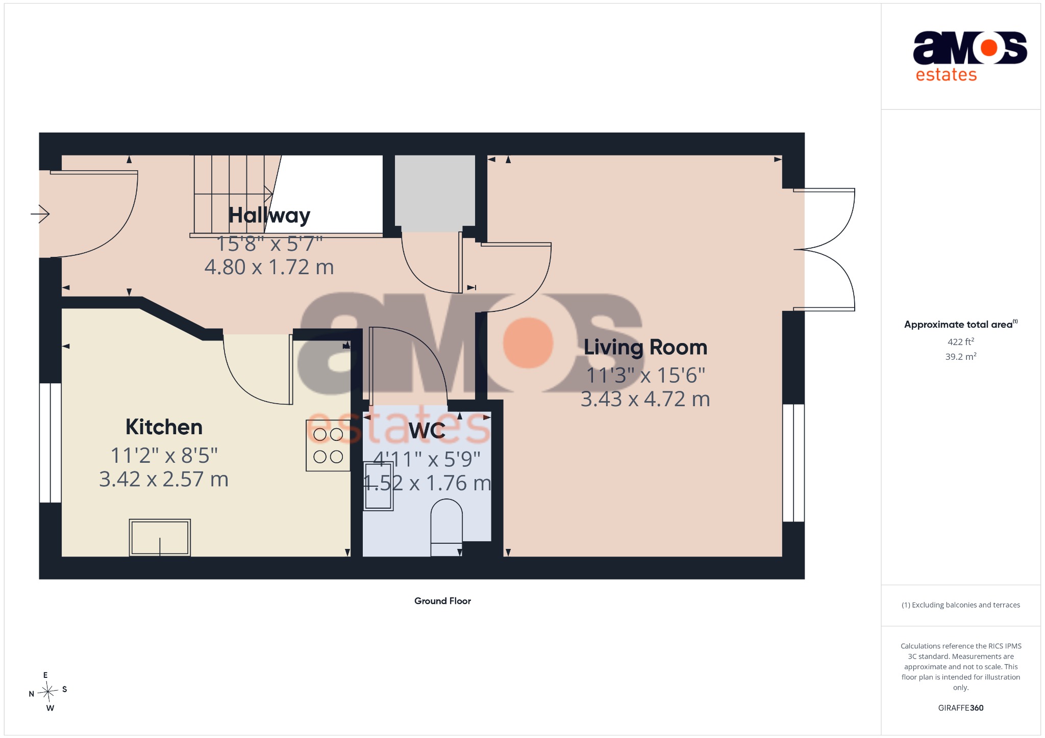 18 Sandy Crescent, Great Wakering, Essex floorplan